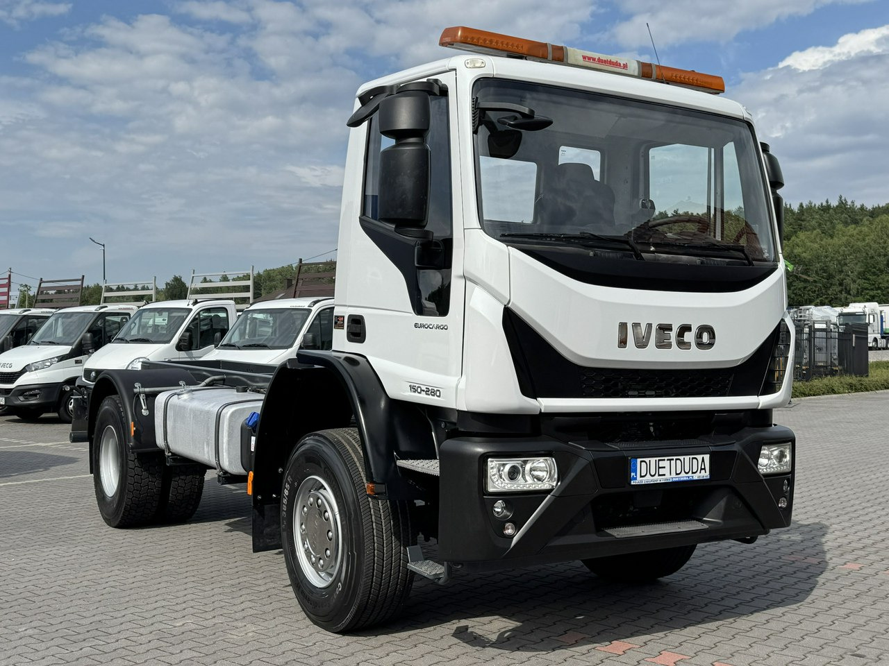 Iveco Eurocargo 150-280 Rama 550cm Napęd 4x4 Reduktor + Blokady - Şasi kamyon: fotoğraf 4 Iveco Eurocargo 150-280 Rama 550cm Napęd 4x4 Reduktor + Blokady - Şasi kamyon: fotoğraf 4
