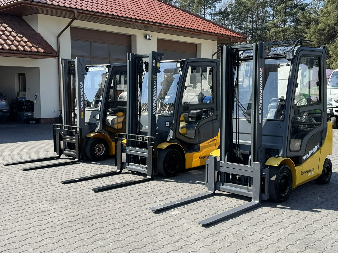 Jungheinrich TFG 316 Duplex Przesuw Boczny Oświetlenie Robocze - LPG forklift: fotoğraf 2 Jungheinrich TFG 316 Duplex Przesuw Boczny Oświetlenie Robocze - LPG forklift: fotoğraf 2