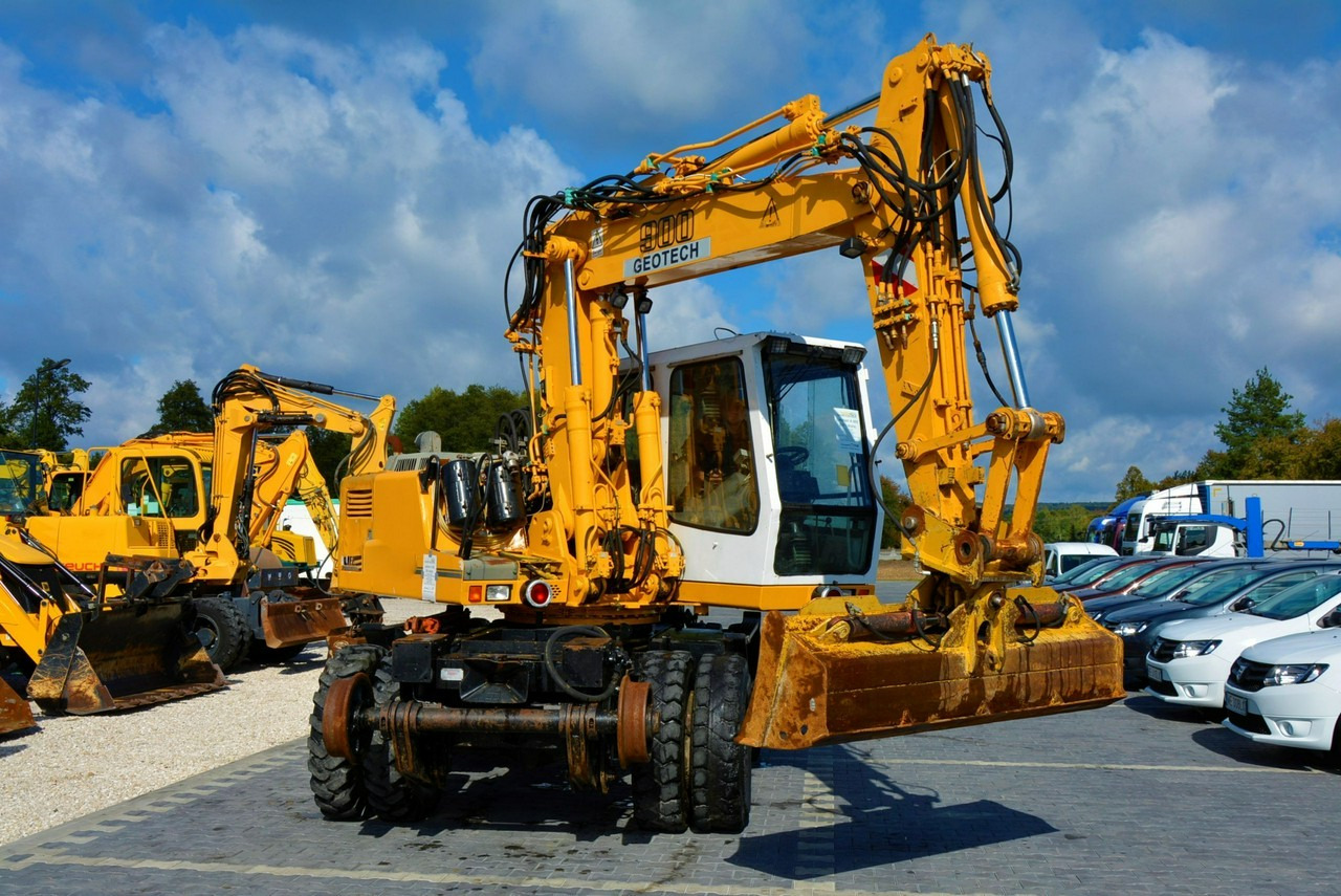 Tekerlekli ekskavatör Liebherr A 900 ZW Litronic Koparka + Kolej: fotoğraf 7