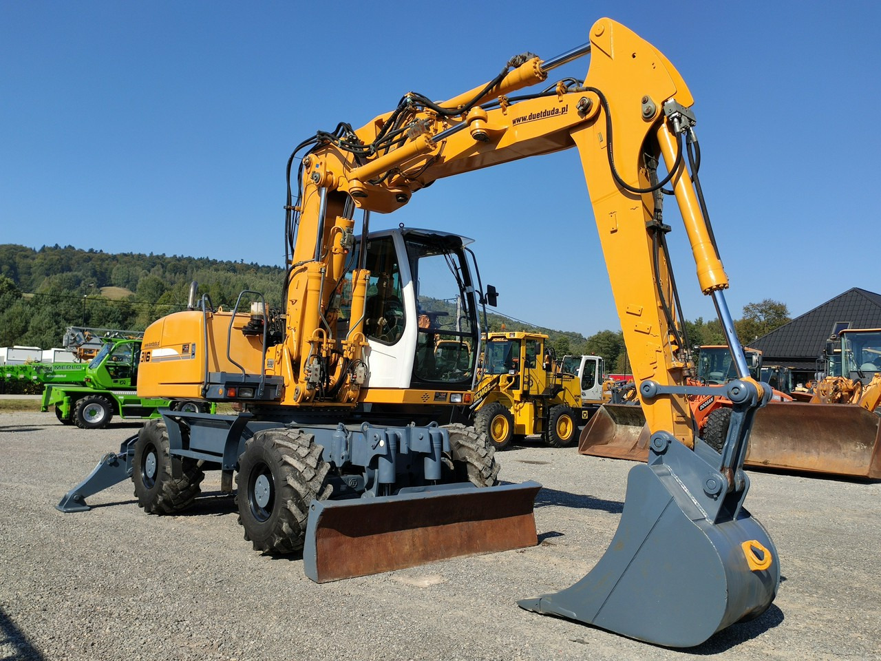 Liebherr A316 Maszyna po Pełnym Tulejowaniu Bez Luzów i Wycieków - Tekerlekli ekskavatör: fotoğraf 5 Liebherr A316 Maszyna po Pełnym Tulejowaniu Bez Luzów i Wycieków - Tekerlekli ekskavatör: fotoğraf 5