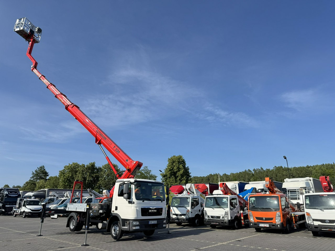 MAN TGL 7.150 Zwyżka Ruthmann T330 33-Metry DMC 7500KG 21m w Bok - Araç üzerine platform: fotoğraf 5 MAN TGL 7.150 Zwyżka Ruthmann T330 33-Metry DMC 7500KG 21m w Bok - Araç üzerine platform: fotoğraf 5