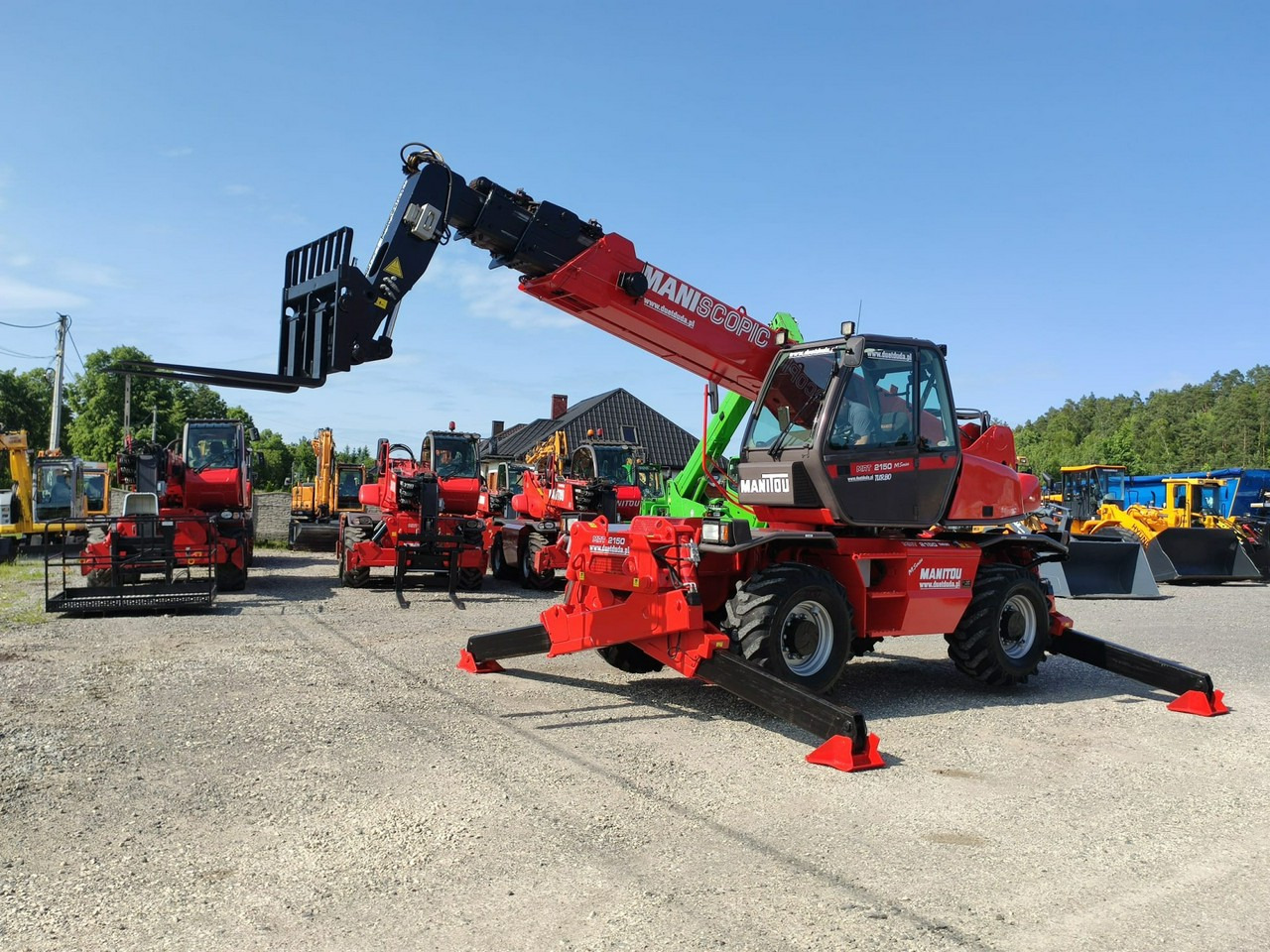 Manitou MRT 2150 ROTO Ładowarka Teleskopowa Obrotowa 2550 1850 1840 - Teleskopik yükleyici: fotoğraf 1 Manitou MRT 2150 ROTO Ładowarka Teleskopowa Obrotowa 2550 1850 1840 - Teleskopik yükleyici: fotoğraf 1