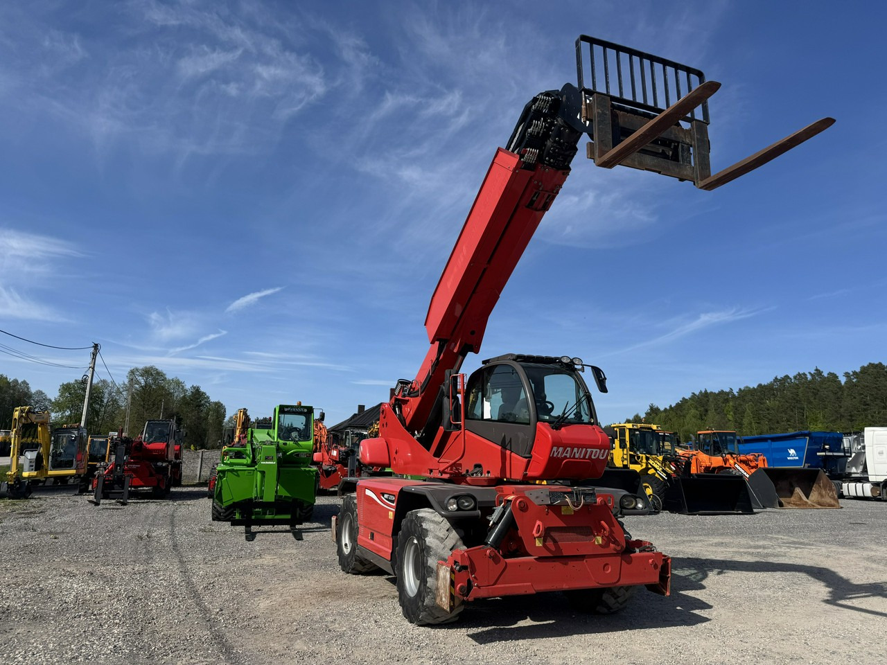 Manitou MRT 2150 + ROTO Ładowarka Teleskopowa Obrotowa 2550 - Teleskopik yükleyici: fotoğraf 5 Manitou MRT 2150 + ROTO Ładowarka Teleskopowa Obrotowa 2550 - Teleskopik yükleyici: fotoğraf 5