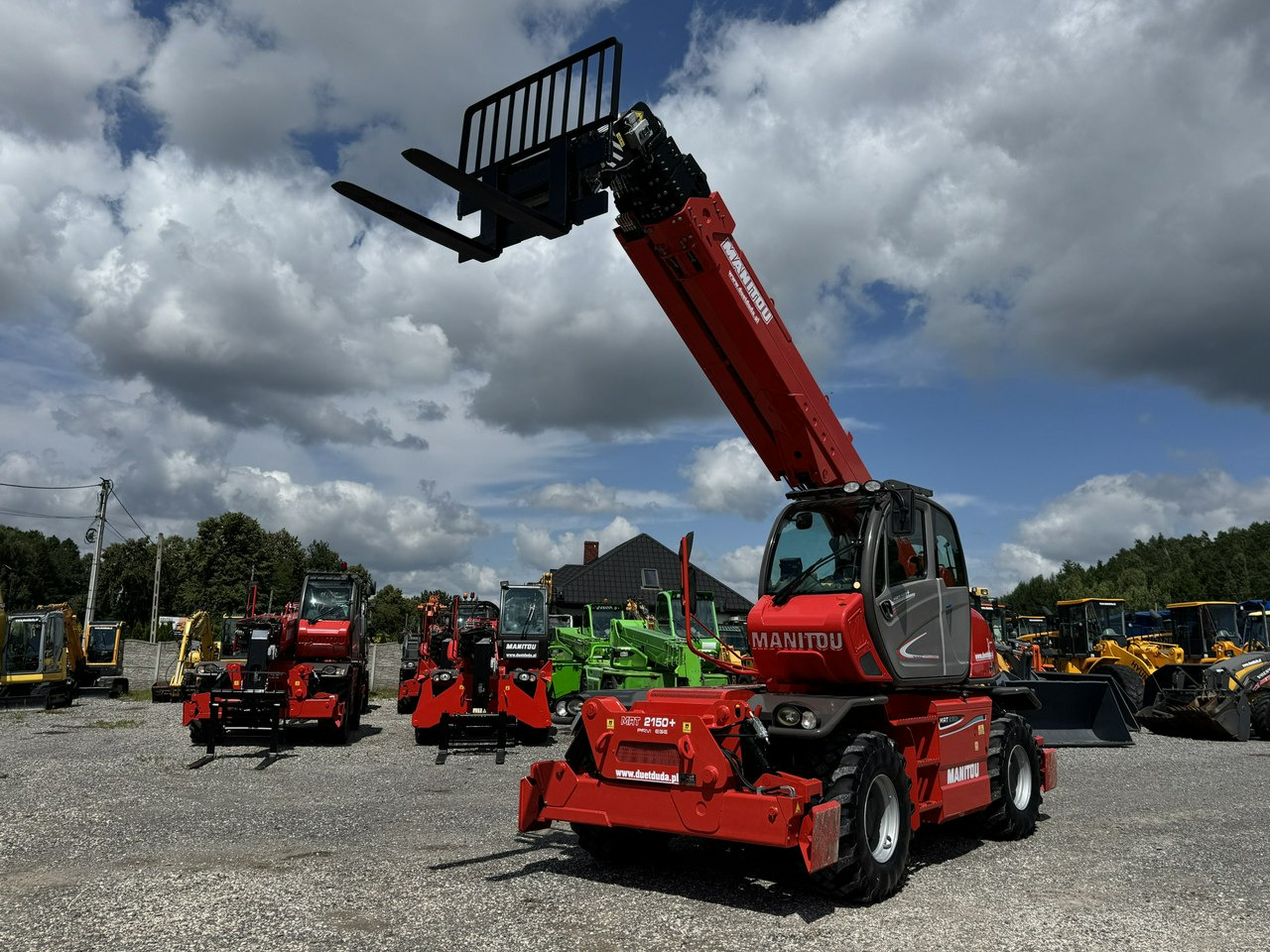 Manitou MRT 2150 + ROTO Ładowarka Teleskopowa Obrotowa 2550 - Teleskopik yükleyici: fotoğraf 4 Manitou MRT 2150 + ROTO Ładowarka Teleskopowa Obrotowa 2550 - Teleskopik yükleyici: fotoğraf 4