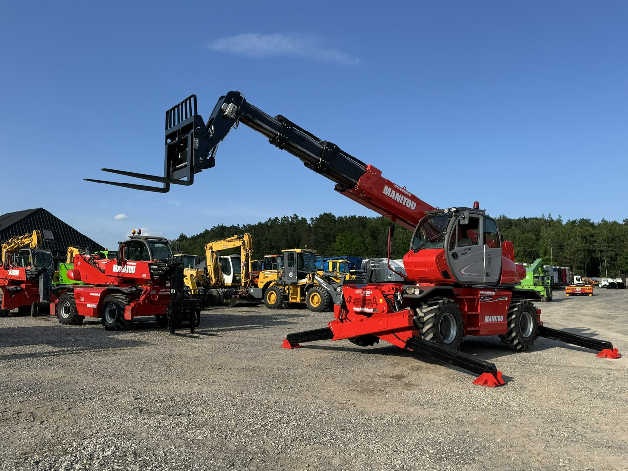 Manitou MRT 2150 ROTO Ładowarka Teleskopowa Obrotowa 2550 - Teleskopik yükleyici: fotoğraf 5 Manitou MRT 2150 ROTO Ładowarka Teleskopowa Obrotowa 2550 - Teleskopik yükleyici: fotoğraf 5