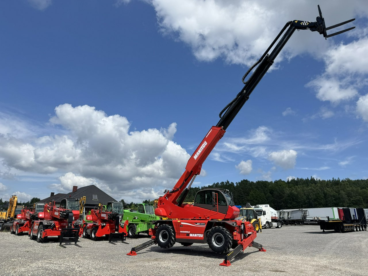 Manitou MRT 2150 + ROTO Ładowarka Teleskopowa Obrotowa - Teleskopik yükleyici: fotoğraf 1 Manitou MRT 2150 + ROTO Ładowarka Teleskopowa Obrotowa - Teleskopik yükleyici: fotoğraf 1