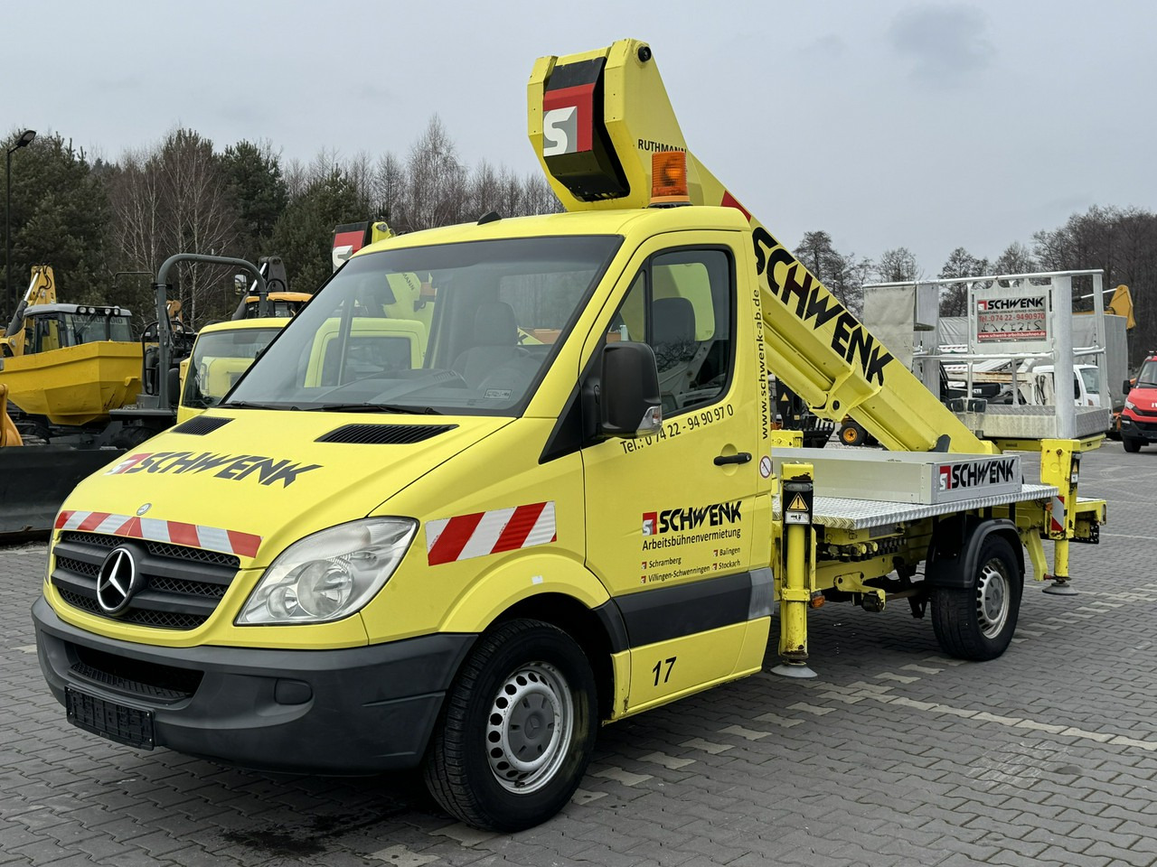 Mercedes Sprinter - Araç üzerine platform: fotoğraf 2 Mercedes Sprinter - Araç üzerine platform: fotoğraf 2