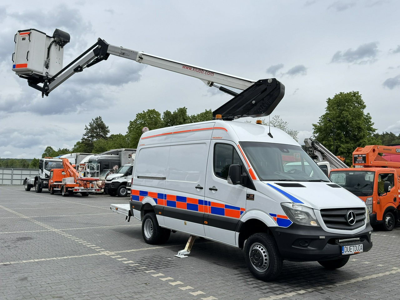 Mercedes Sprinter Zwyżka Podnośnik Koszowy KLUBB K42P UDT WUMAG GSR - Araç üzerine platform: fotoğraf 3 Mercedes Sprinter Zwyżka Podnośnik Koszowy KLUBB K42P UDT WUMAG GSR - Araç üzerine platform: fotoğraf 3