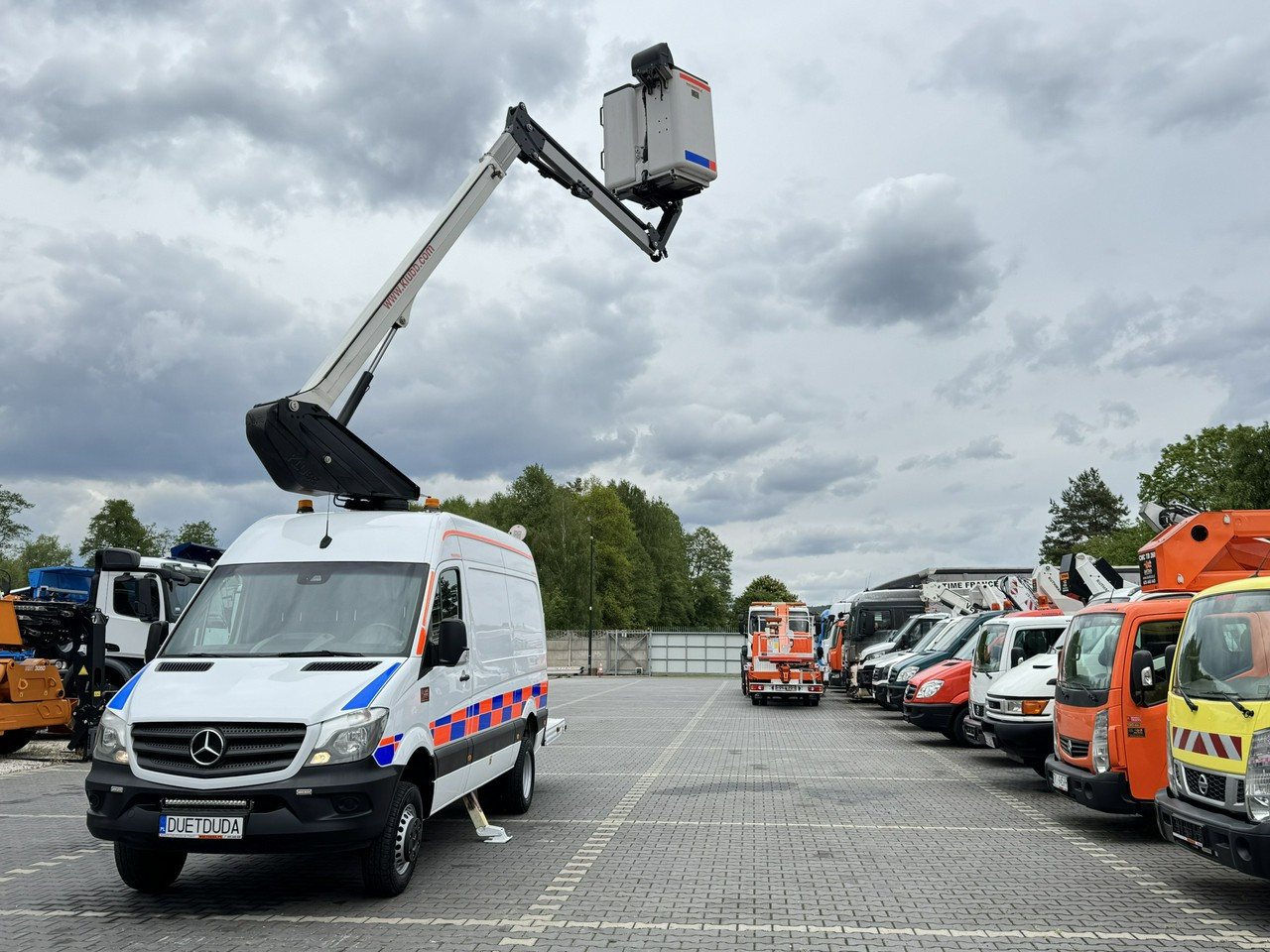 Mercedes Sprinter Zwyżka Podnośnik Koszowy KLUBB K42P UDT WUMAG GSR - Araç üzerine platform: fotoğraf 4 Mercedes Sprinter Zwyżka Podnośnik Koszowy KLUBB K42P UDT WUMAG GSR - Araç üzerine platform: fotoğraf 4