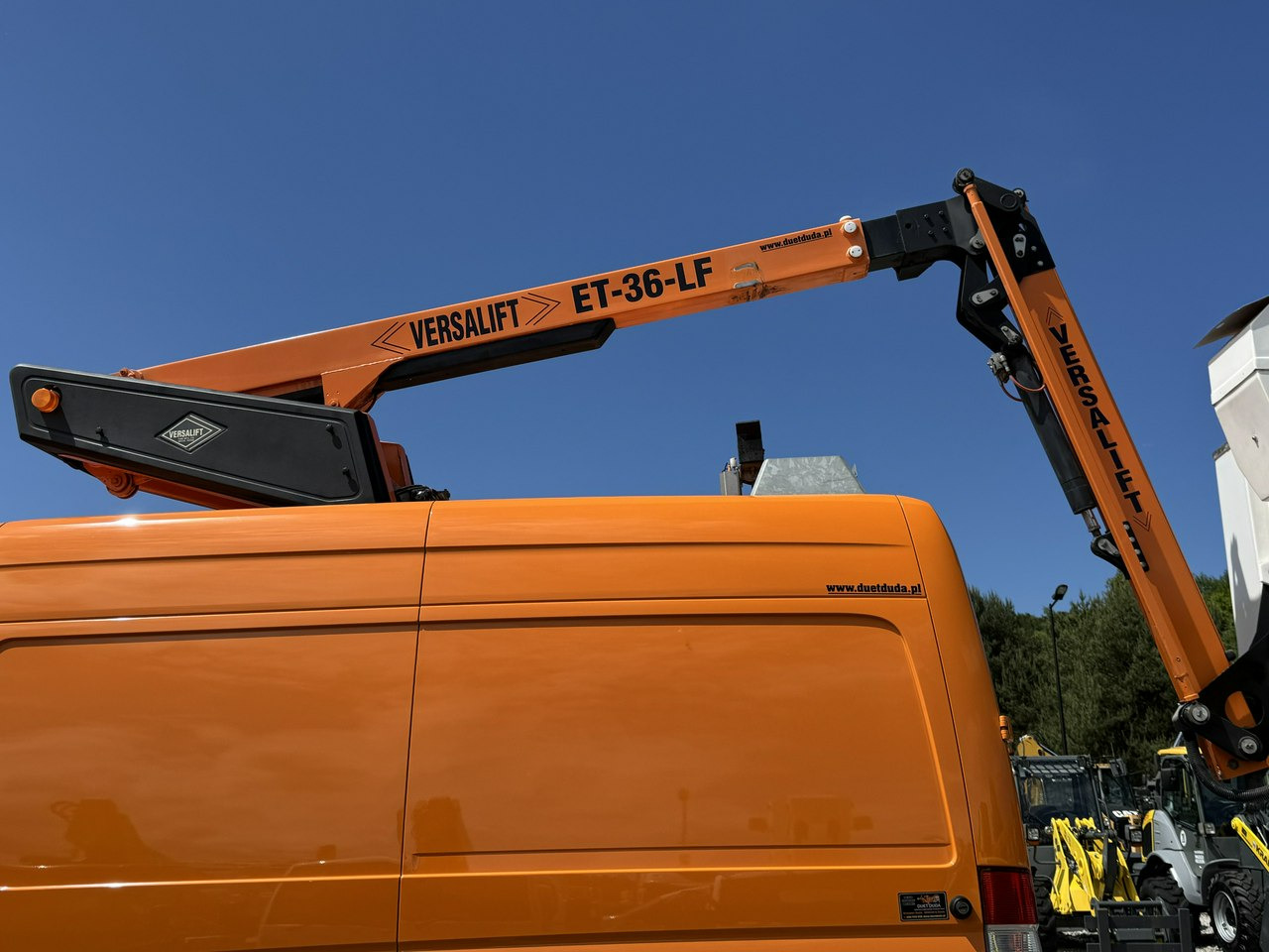 Araç üzerine platform Mercedes Sprinter Zwyżka Podnośnik Koszowy VERSALIFT KLUBB ET-36-LF UDT: fotoğraf 7