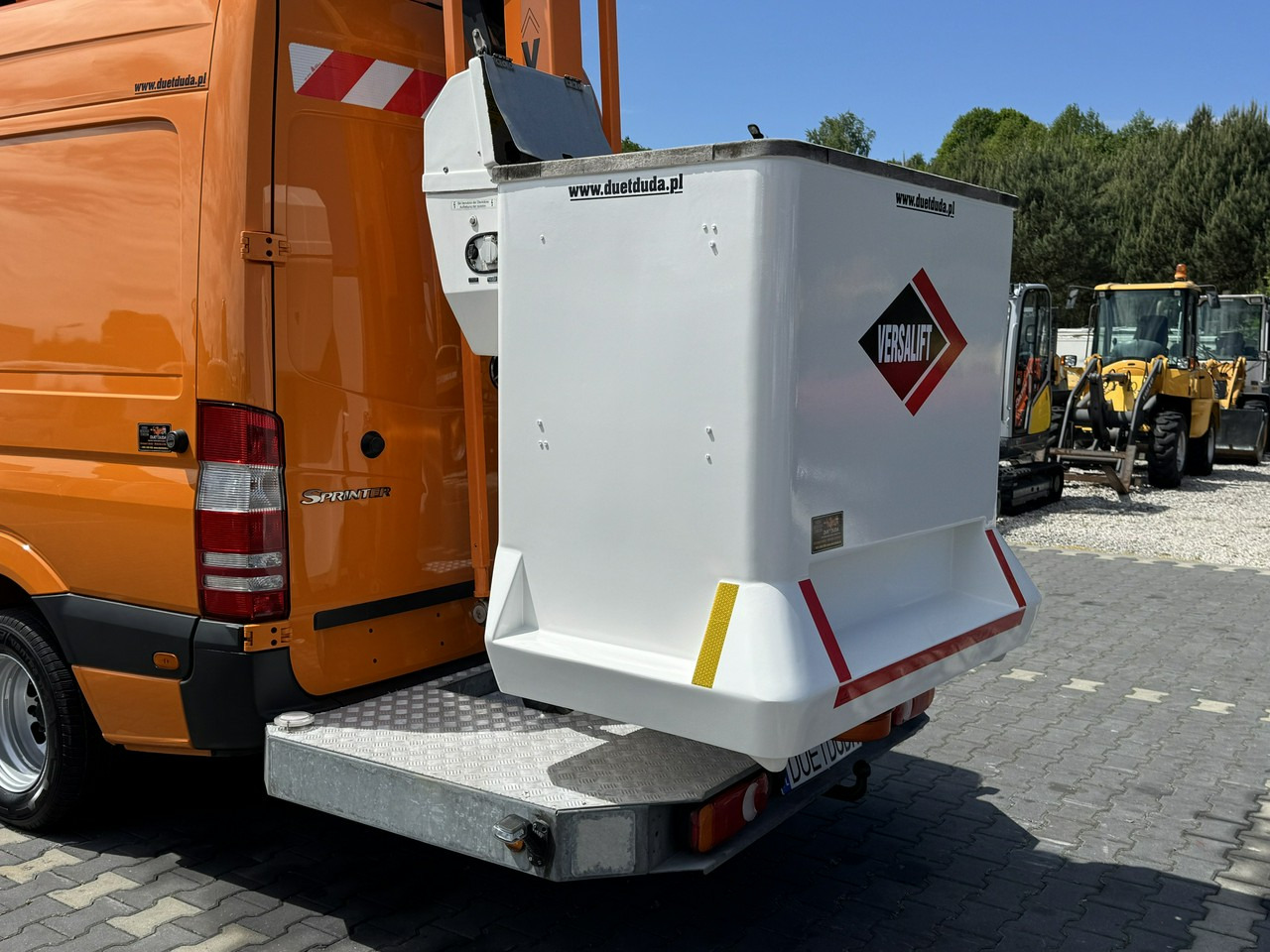 Araç üzerine platform Mercedes Sprinter Zwyżka Podnośnik Koszowy VERSALIFT KLUBB ET-36-LF UDT: fotoğraf 16