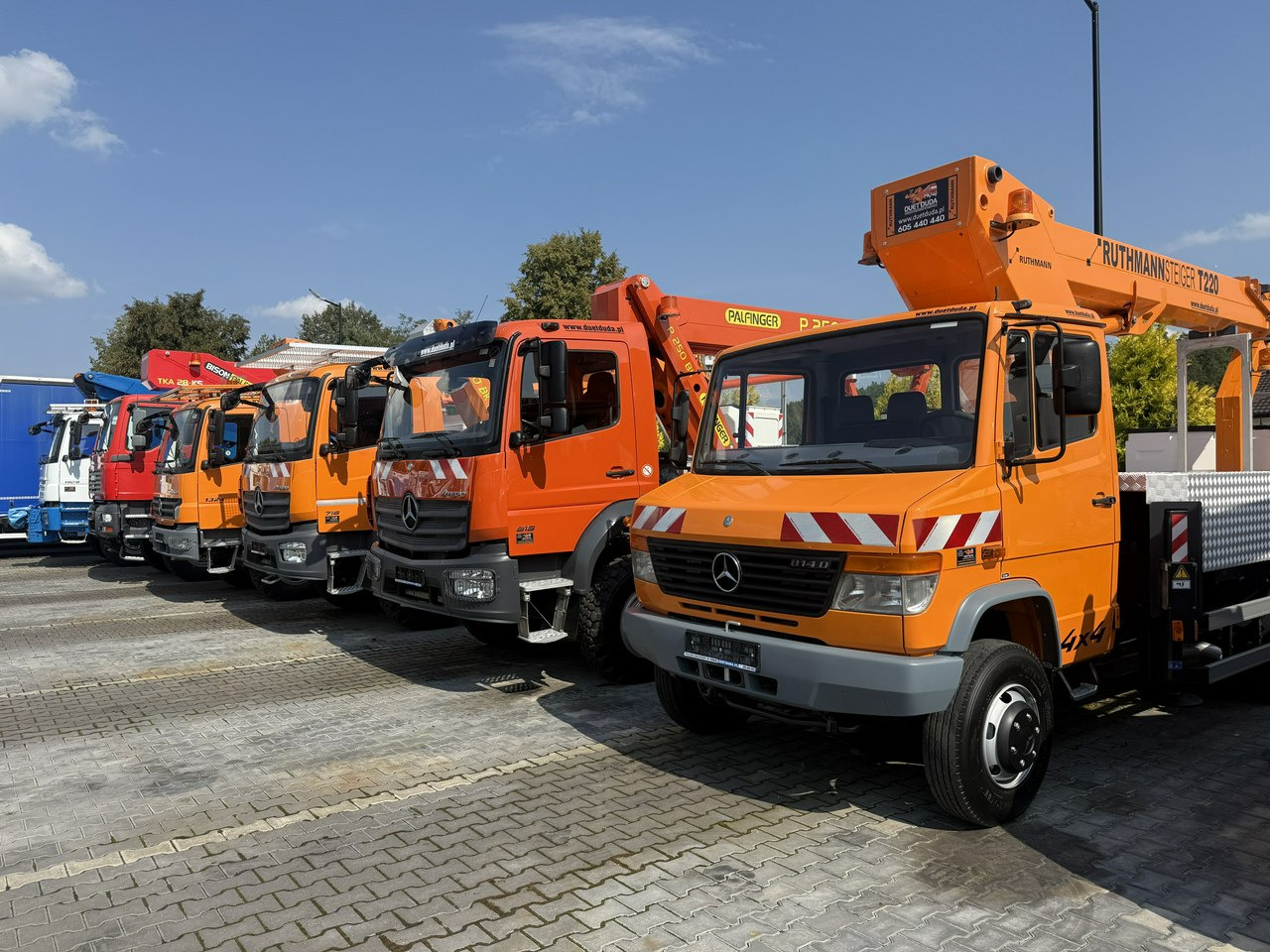 Mercedes Vario 814 D 4x4 Zwyżka RUTHMANN STEIGER T220 Podnośnik Koszowy - Araç üzerine platform: fotoğraf 3 Mercedes Vario 814 D 4x4 Zwyżka RUTHMANN STEIGER T220 Podnośnik Koszowy - Araç üzerine platform: fotoğraf 3