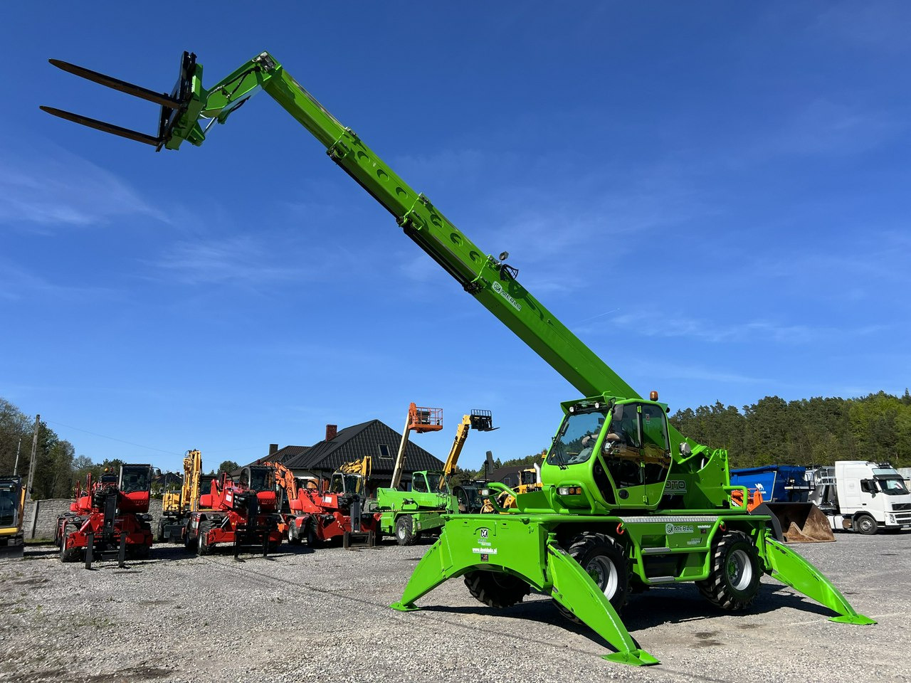 Merlo Roto 45.21 MCSS ( 40.25 ) Zadbana Sprawna Super Stan - Teleskopik yükleyici: fotoğraf 1 Merlo Roto 45.21 MCSS ( 40.25 ) Zadbana Sprawna Super Stan - Teleskopik yükleyici: fotoğraf 1