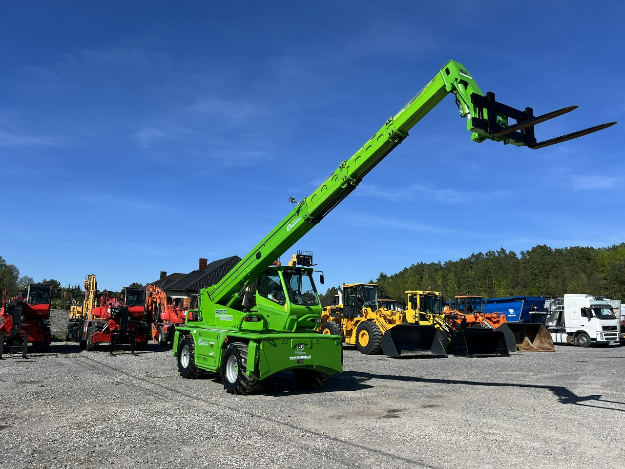 Merlo Roto 45.21 MCSS ( 40.25 ) Zadbana Sprawna Super Stan - Teleskopik yükleyici: fotoğraf 3 Merlo Roto 45.21 MCSS ( 40.25 ) Zadbana Sprawna Super Stan - Teleskopik yükleyici: fotoğraf 3