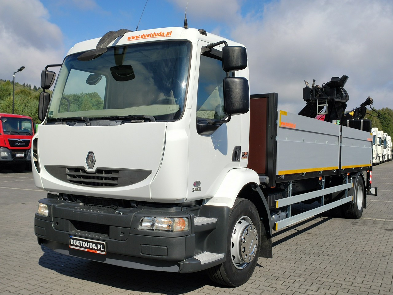 Renault Midlum 180.240DXI + HDS HYVA HB170E2 Udzwig 3.6Tony - Sal/ Açık kasa kamyon, Vinçli kamyon: fotoğraf 5 Renault Midlum 180.240DXI + HDS HYVA HB170E2 Udzwig 3.6Tony - Sal/ Açık kasa kamyon, Vinçli kamyon: fotoğraf 5