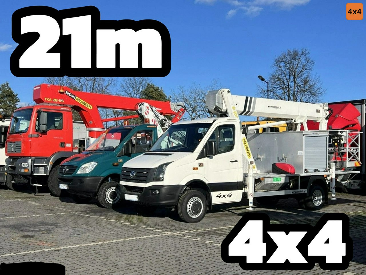Volkswagen Crafter - Araç üzerine platform: fotoğraf 1 Volkswagen Crafter - Araç üzerine platform: fotoğraf 1