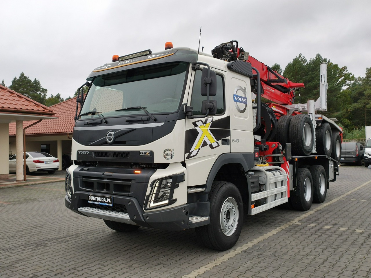 Tomruk kamyonu Volvo FMX 540 6x4 RETARDER PALFORET EPSILON S300L Do Drewna: fotoğraf 12