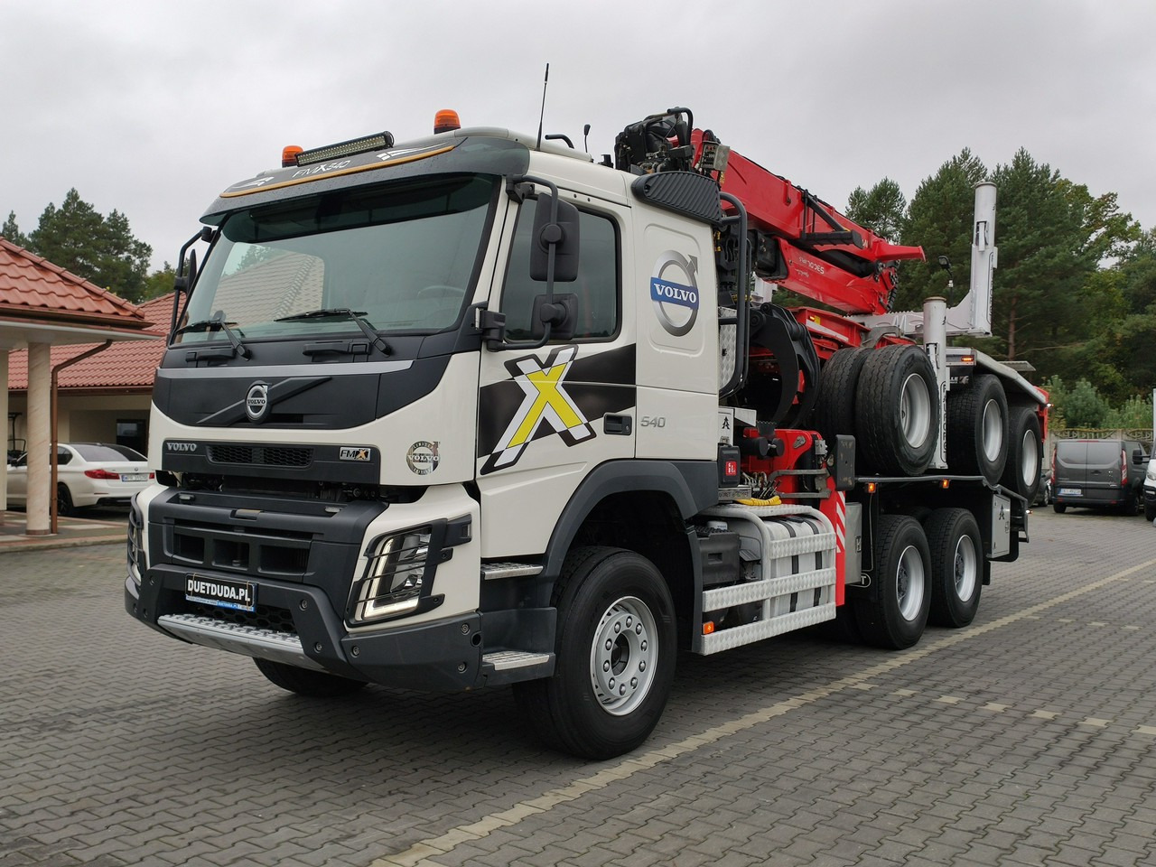 Tomruk kamyonu Volvo FMX 540 6x4 RETARDER PALFORET EPSILON S300L Do Drewna: fotoğraf 39