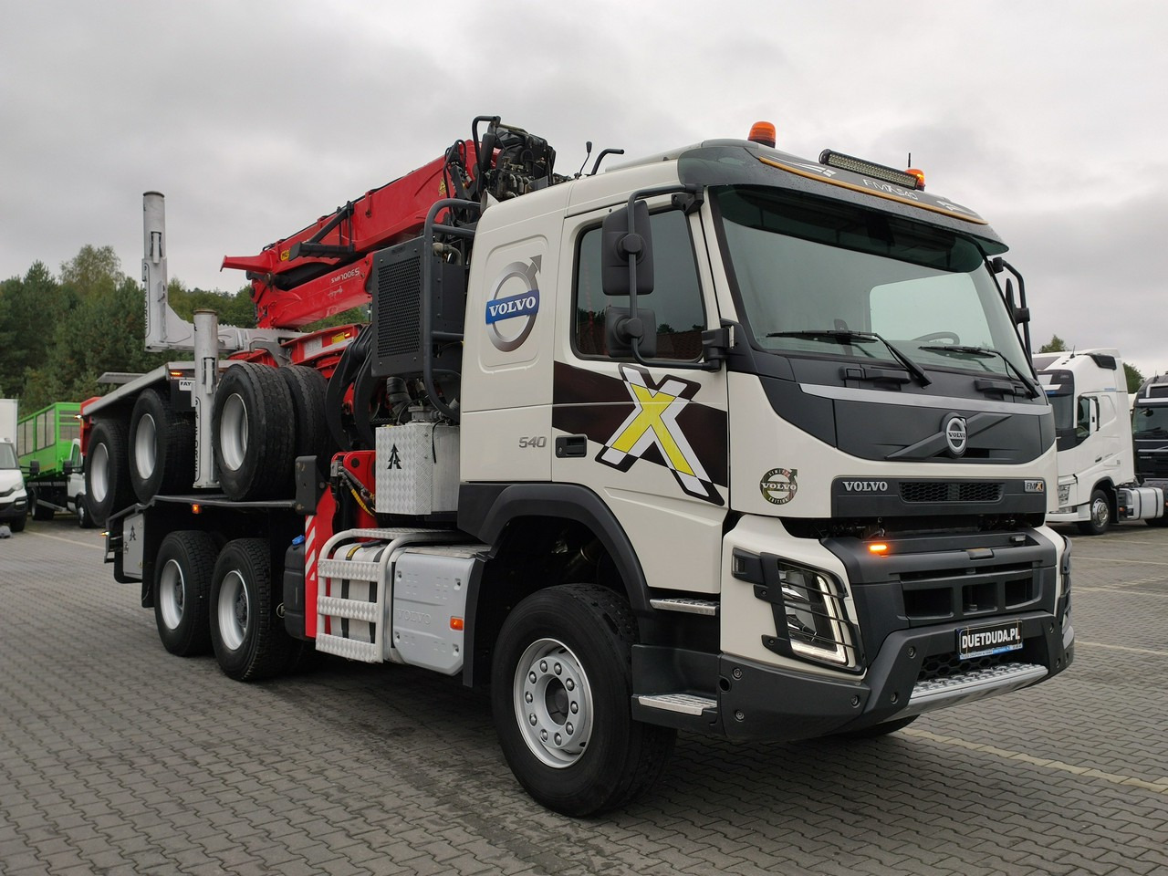 Tomruk kamyonu Volvo FMX 540 6x4 RETARDER PALFORET EPSILON S300L Do Drewna: fotoğraf 21