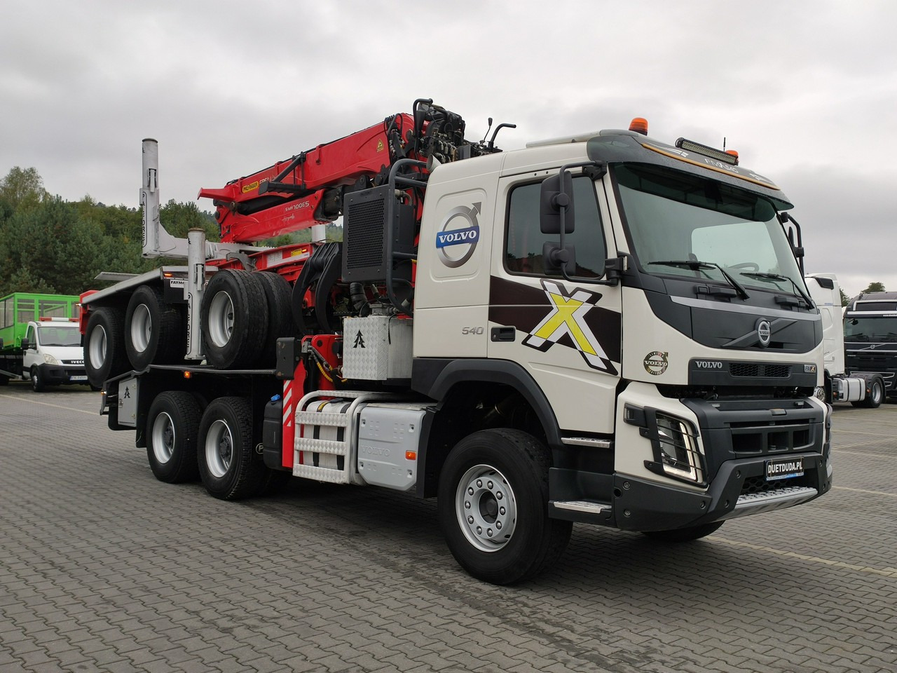 Tomruk kamyonu Volvo FMX 540 6x4 RETARDER PALFORET EPSILON S300L Do Drewna: fotoğraf 41
