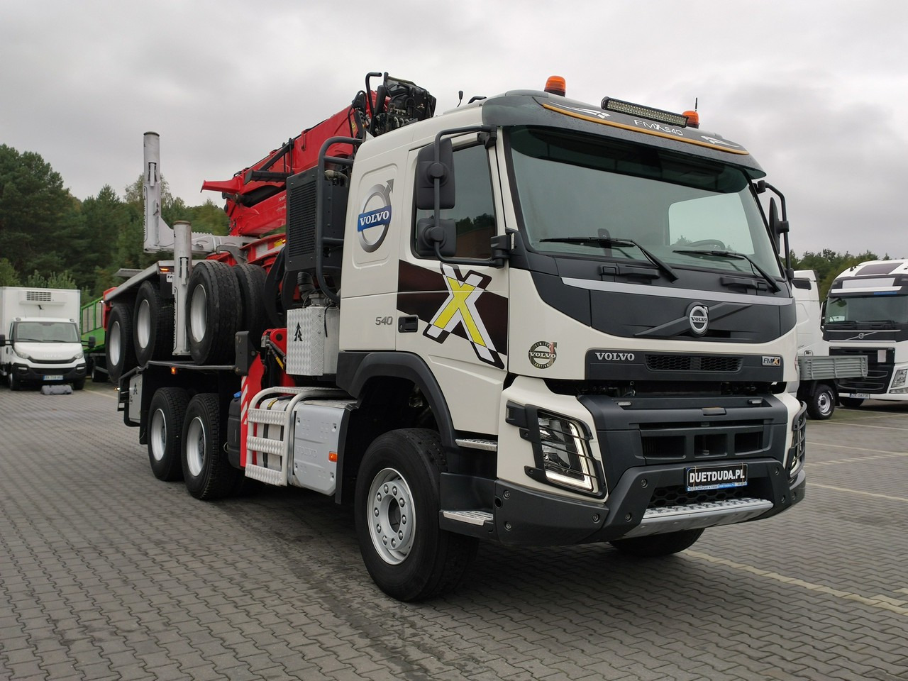 Tomruk kamyonu Volvo FMX 540 6x4 RETARDER PALFORET EPSILON S300L Do Drewna: fotoğraf 40