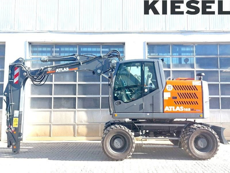 Atlas 165 W - Tekerlekli ekskavatör: fotoğraf 1 Atlas 165 W - Tekerlekli ekskavatör: fotoğraf 1