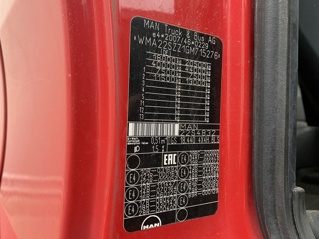 MAN TGS 18.440 BLS 4x4 H - Çekici: fotoğraf 3 MAN TGS 18.440 BLS 4x4 H - Çekici: fotoğraf 3
