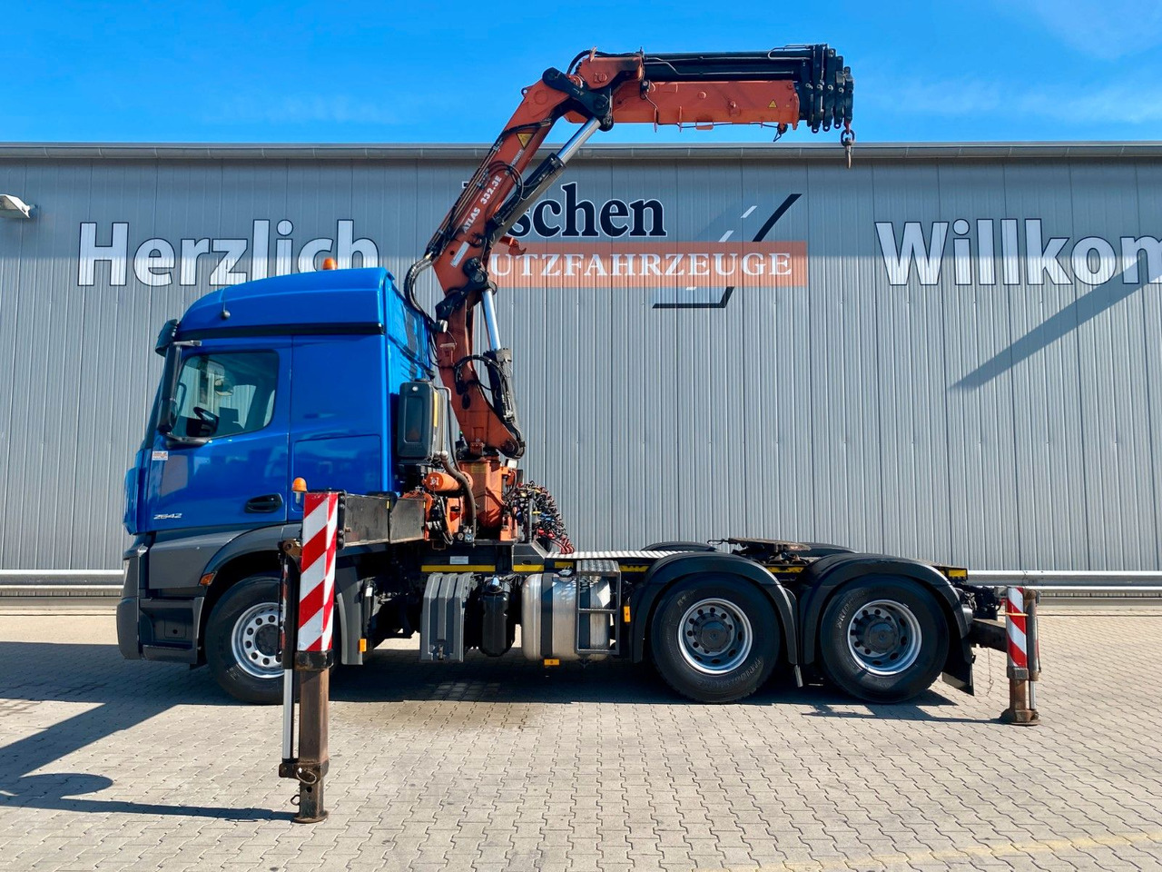 Mercedes-Benz Actros 2642 6x4 | Atlas 332.3 E-AS*Funk*Navi*AC - Çekici: fotoğraf 3 Mercedes-Benz Actros 2642 6x4 | Atlas 332.3 E-AS*Funk*Navi*AC - Çekici: fotoğraf 3