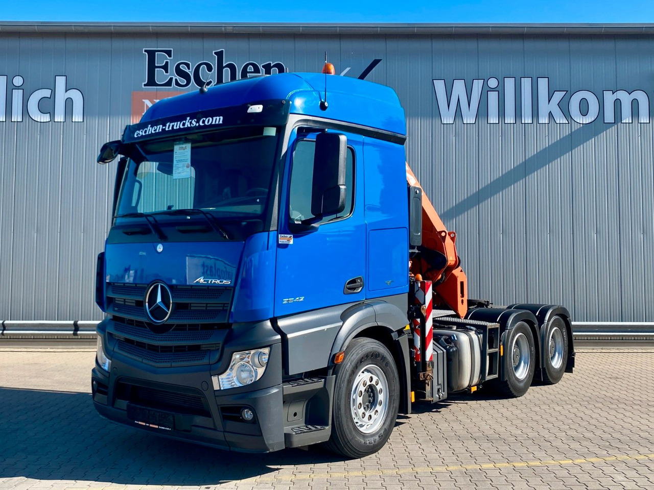Mercedes-Benz Actros 2642 6x4 | Atlas 332.3 E-AS*Funk*Navi*AC - Çekici: fotoğraf 1 Mercedes-Benz Actros 2642 6x4 | Atlas 332.3 E-AS*Funk*Navi*AC - Çekici: fotoğraf 1