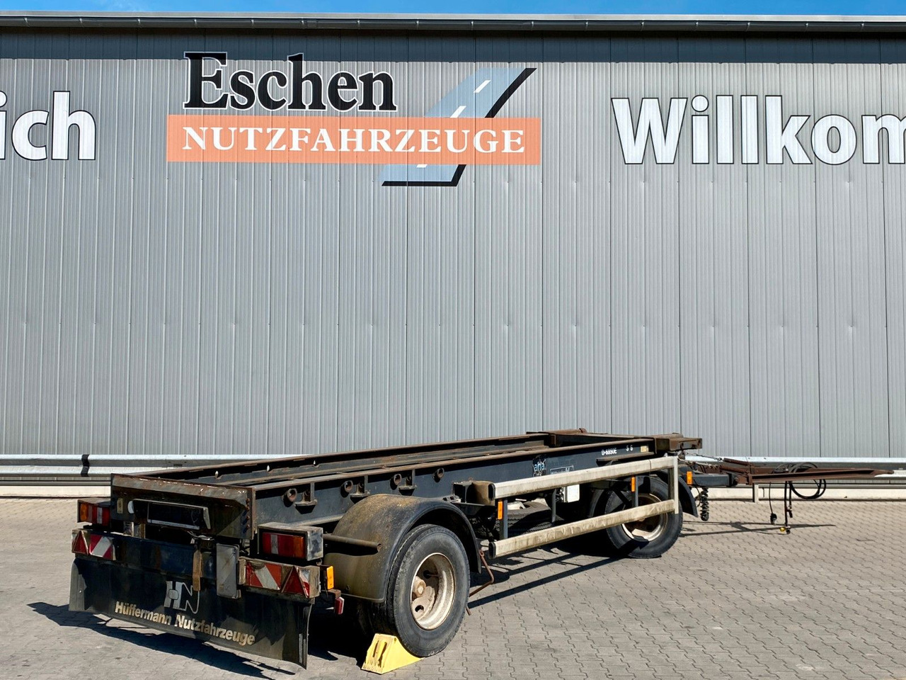 Hüffermann HSA 18.65 | Reifenprofil: 75%*Blatt*50mm Zugauge - Kancali yükleyici/ Hidrolift römork: fotoğraf 4 Hüffermann HSA 18.65 | Reifenprofil: 75%*Blatt*50mm Zugauge - Kancali yükleyici/ Hidrolift römork: fotoğraf 4