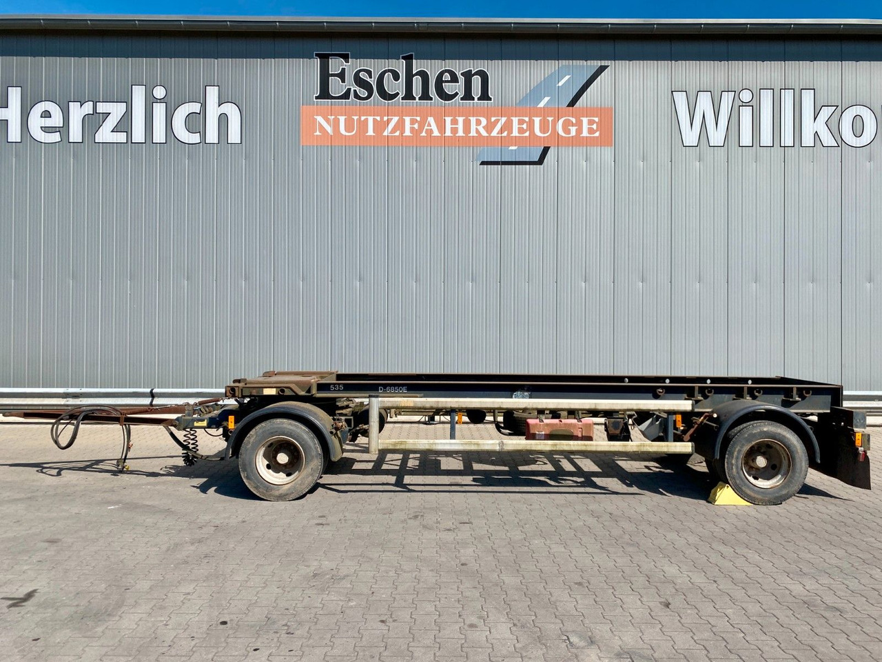 Hüffermann HSA 18.65 | Reifenprofil: 75%*Blatt*50mm Zugauge - Kancali yükleyici/ Hidrolift römork: fotoğraf 2 Hüffermann HSA 18.65 | Reifenprofil: 75%*Blatt*50mm Zugauge - Kancali yükleyici/ Hidrolift römork: fotoğraf 2