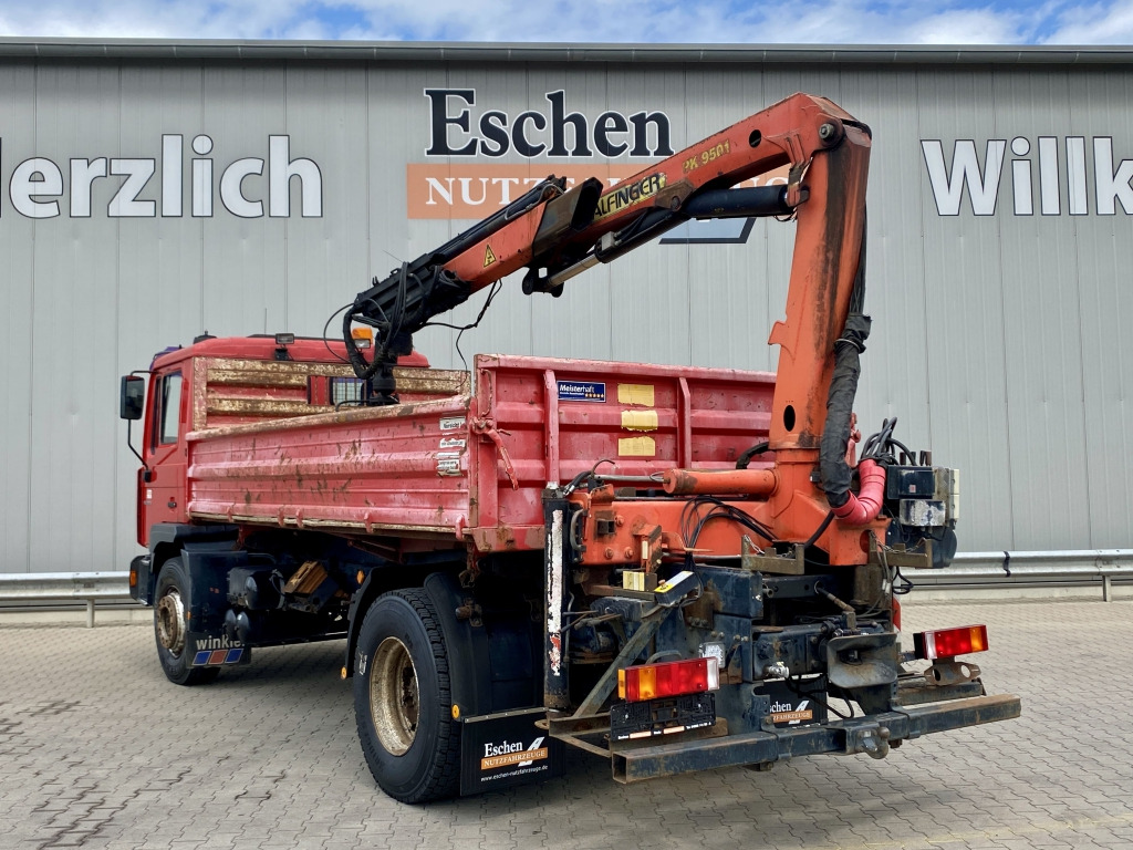 MAN 18.285 MC / Palfinger PK 9501 - Damperli kamyon, Vinçli kamyon: fotoğraf 4 MAN 18.285 MC / Palfinger PK 9501 - Damperli kamyon, Vinçli kamyon: fotoğraf 4