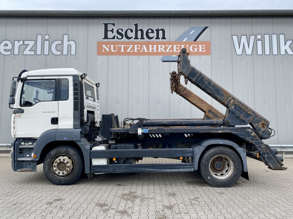 MAN TGA 18.350 4x2 BL, Meiller AK 12 Teleabsetzer - Hidrolift kamyon: fotoğraf 3 MAN TGA 18.350 4x2 BL, Meiller AK 12 Teleabsetzer - Hidrolift kamyon: fotoğraf 3