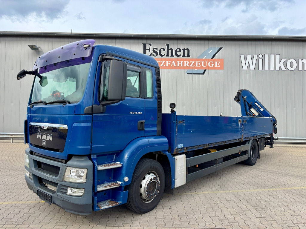 MAN TGS 18.360 4x2 LL / MKG HLK 111 Kran - Sal/ Açık kasa kamyon, Vinçli kamyon: fotoğraf 2 MAN TGS 18.360 4x2 LL / MKG HLK 111 Kran - Sal/ Açık kasa kamyon, Vinçli kamyon: fotoğraf 2