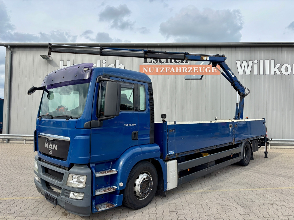 MAN TGS 18.360 4x2 LL / MKG HLK 111 Kran - Sal/ Açık kasa kamyon, Vinçli kamyon: fotoğraf 3 MAN TGS 18.360 4x2 LL / MKG HLK 111 Kran - Sal/ Açık kasa kamyon, Vinçli kamyon: fotoğraf 3