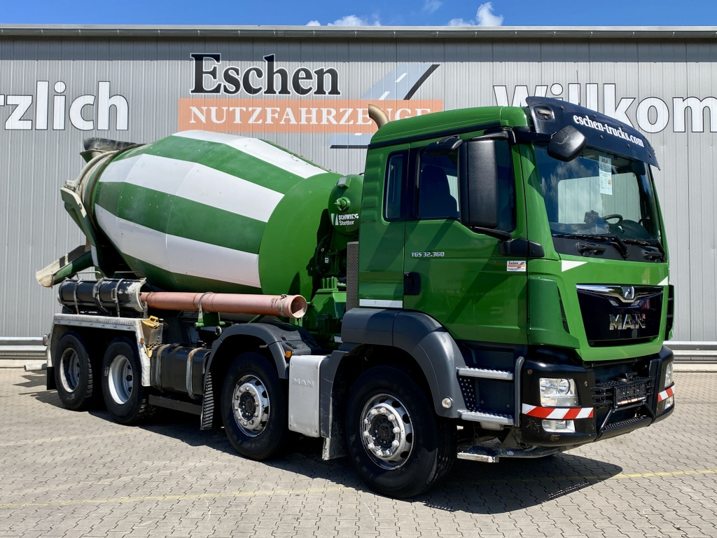 MAN TGS 32.360 8x4 BB / 9 m³ Stetter-Aufbau finansal kiralama MAN TGS 32.360 8x4 BB / 9 m³ Stetter-Aufbau: fotoğraf 7