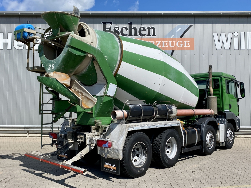 MAN TGS 32.360 8x4 BB / 9 m³ Stetter-Aufbau - Transmikser: fotoğraf 5 MAN TGS 32.360 8x4 BB / 9 m³ Stetter-Aufbau - Transmikser: fotoğraf 5