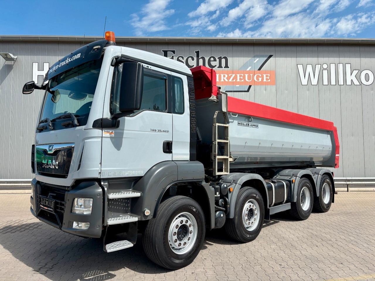 MAN TGS 35.420 8x4 BL | MEILLER*Rollplane*Navi*Klima - Hidrolift kamyon: fotoğraf 1 MAN TGS 35.420 8x4 BL | MEILLER*Rollplane*Navi*Klima - Hidrolift kamyon: fotoğraf 1
