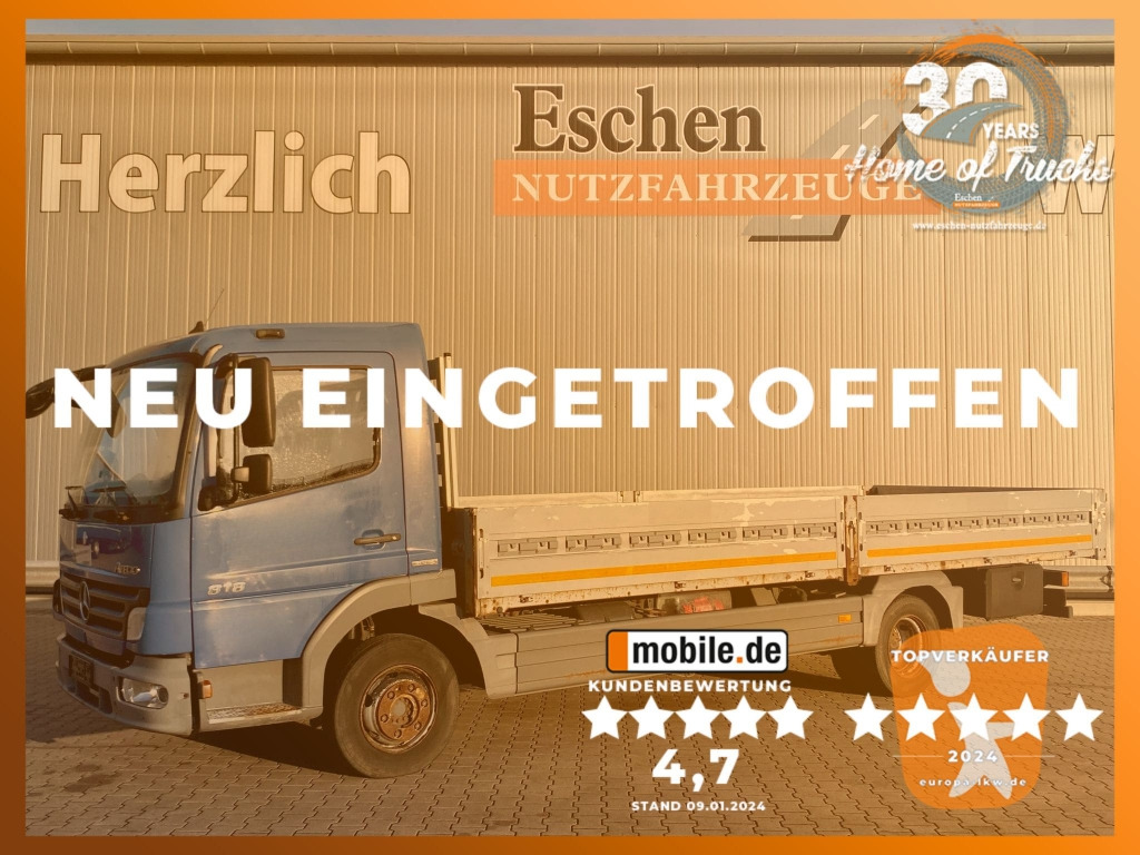 Mercedes-Benz 818 Atego - Sal/ Açık kasa kamyon: fotoğraf 1 Mercedes-Benz 818 Atego - Sal/ Açık kasa kamyon: fotoğraf 1