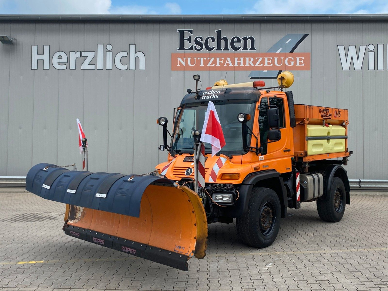 Unimog U 500 4x4 | Winterdienst*+4x Anbauten!Telligent - Kar küreme aracı: fotoğraf 2 Unimog U 500 4x4 | Winterdienst*+4x Anbauten!Telligent - Kar küreme aracı: fotoğraf 2