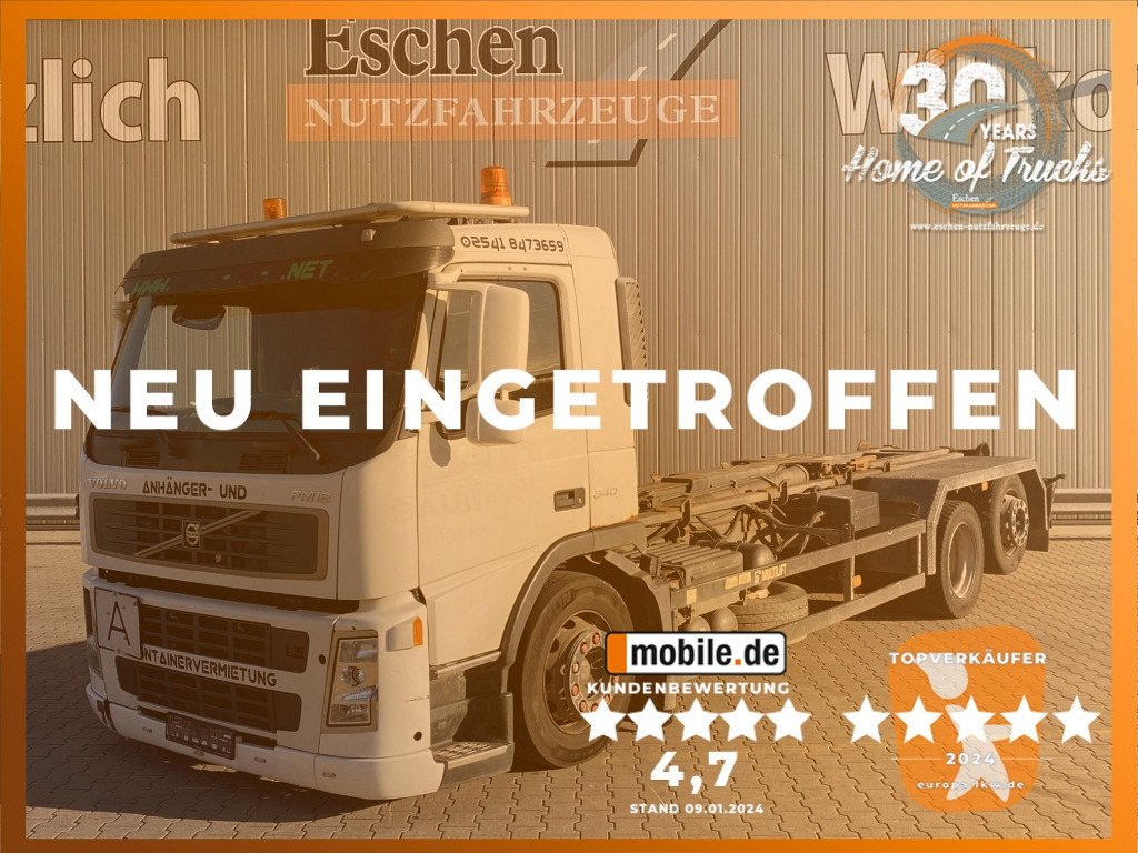 Volvo FM 6x2 Abrollkipper - Kancalı yükleyici kamyon: fotoğraf 1 Volvo FM 6x2 Abrollkipper - Kancalı yükleyici kamyon: fotoğraf 1