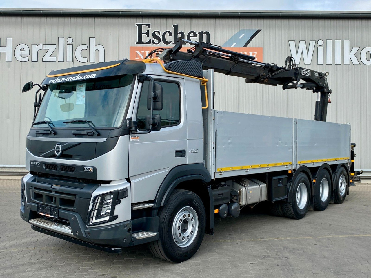 Volvo FMX 420 8x4 | Fassi F255AC2.24XE*FUNK*Fly-Jib*AC - Sal/ Açık kasa kamyon, Vinçli kamyon: fotoğraf 2 Volvo FMX 420 8x4 | Fassi F255AC2.24XE*FUNK*Fly-Jib*AC - Sal/ Açık kasa kamyon, Vinçli kamyon: fotoğraf 2