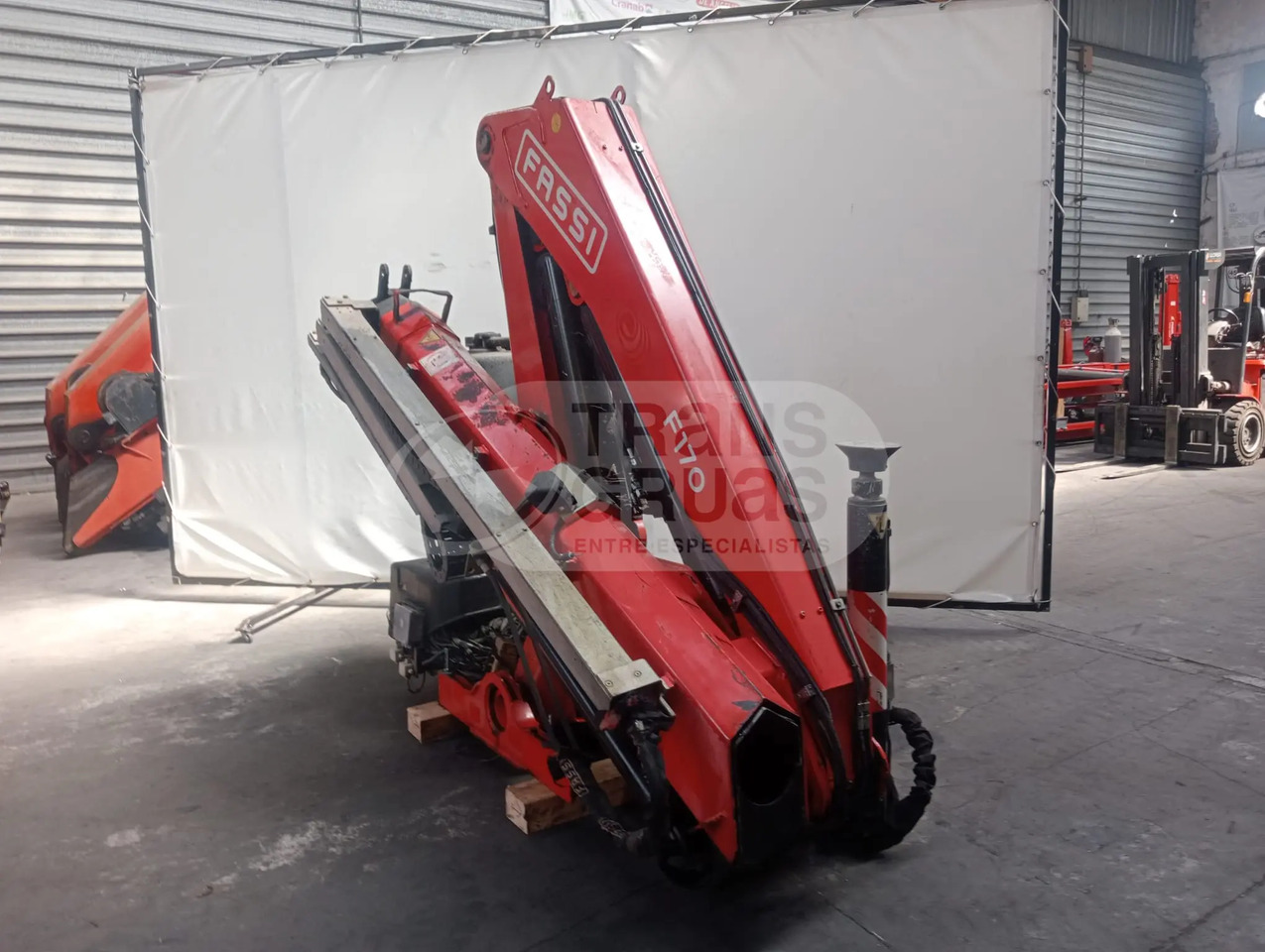 Grúa hidráulica Fassi F170A.23 - Araç üstü vinç: fotoğraf 4 Grúa hidráulica Fassi F170A.23 - Araç üstü vinç: fotoğraf 4