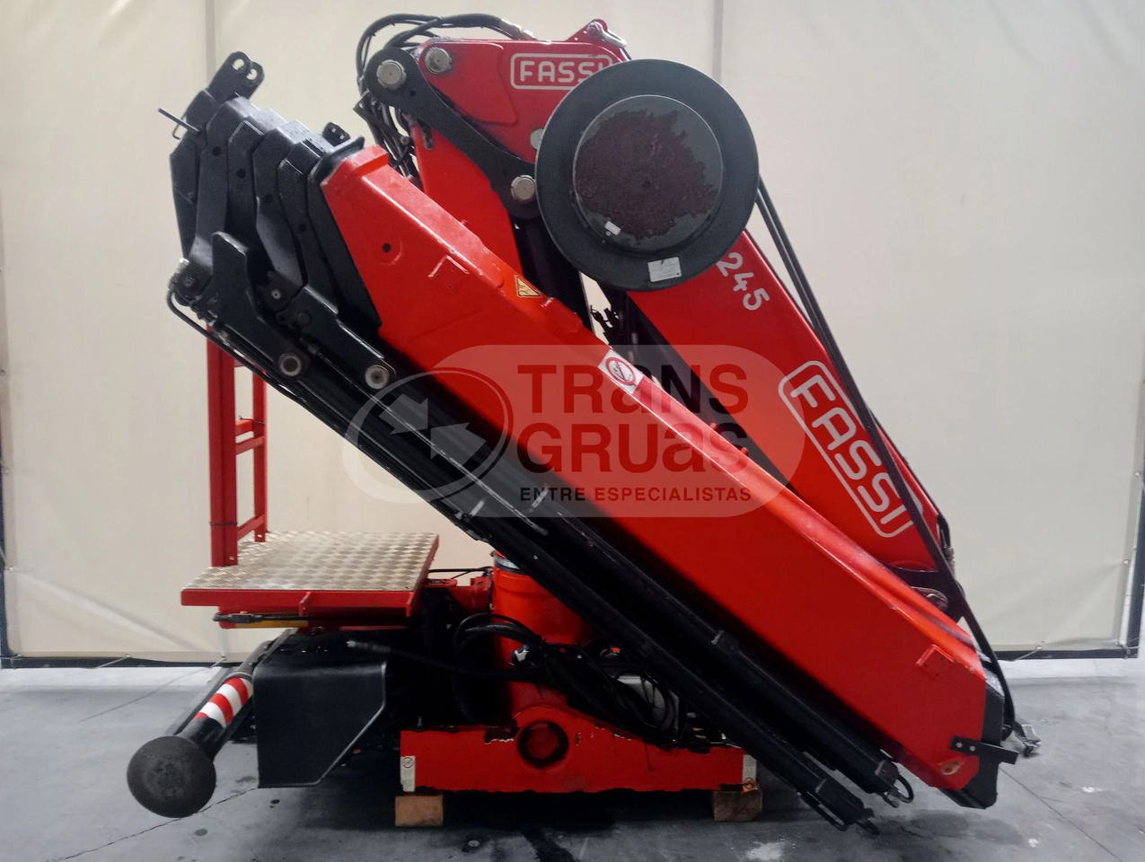 Grúa hidráulica Fassi F245A.2.26 E DYNAMIC - Araç üstü vinç: fotoğraf 2 Grúa hidráulica Fassi F245A.2.26 E DYNAMIC - Araç üstü vinç: fotoğraf 2