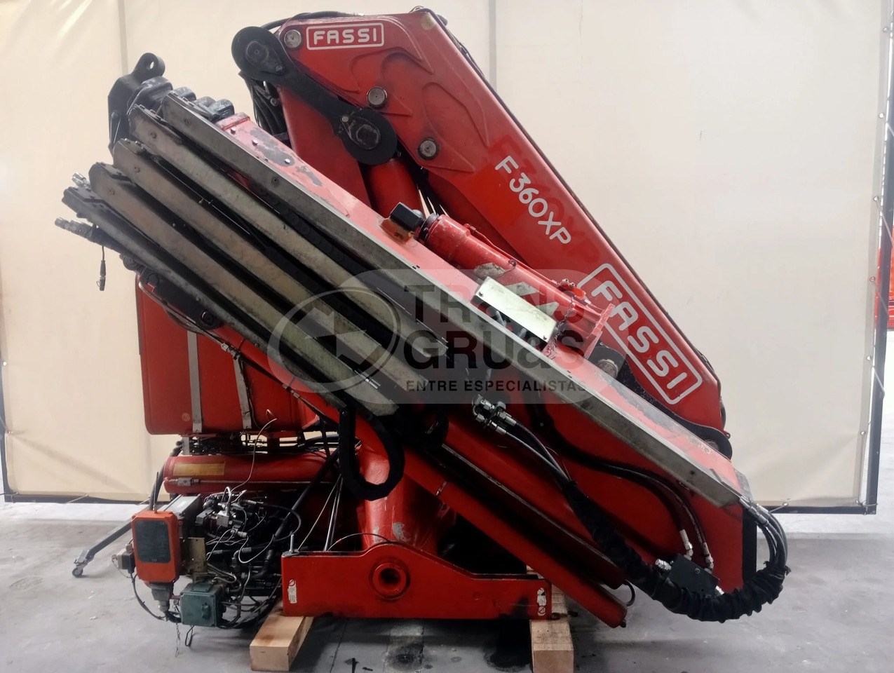 Grúa hidráulica Fassi F360BXP.25 - Araç üstü vinç: fotoğraf 4 Grúa hidráulica Fassi F360BXP.25 - Araç üstü vinç: fotoğraf 4