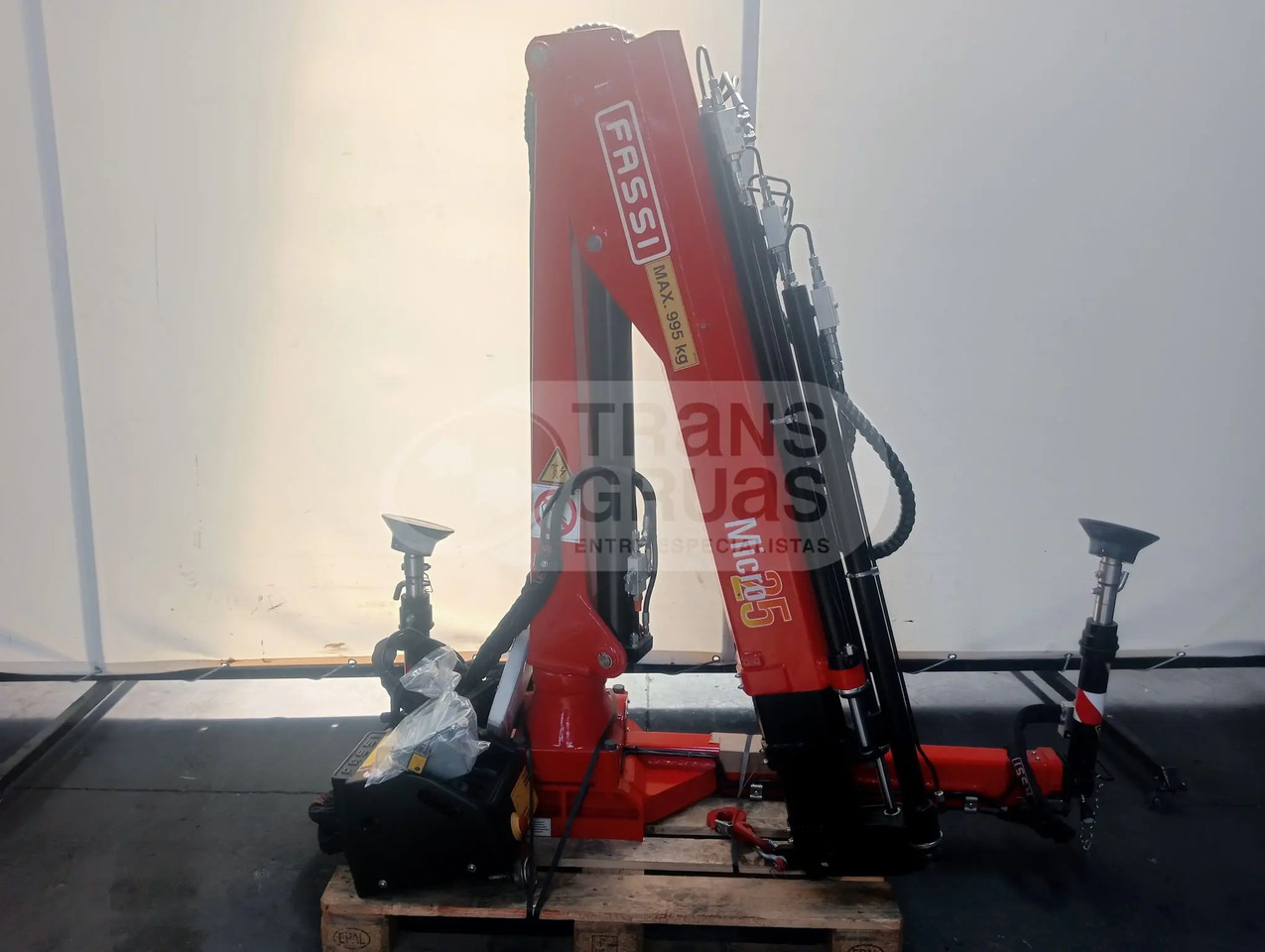 Grúa hidráulica Fassi micro M25A.13 Seminueva - Araç üstü vinç: fotoğraf 3 Grúa hidráulica Fassi micro M25A.13 Seminueva - Araç üstü vinç: fotoğraf 3