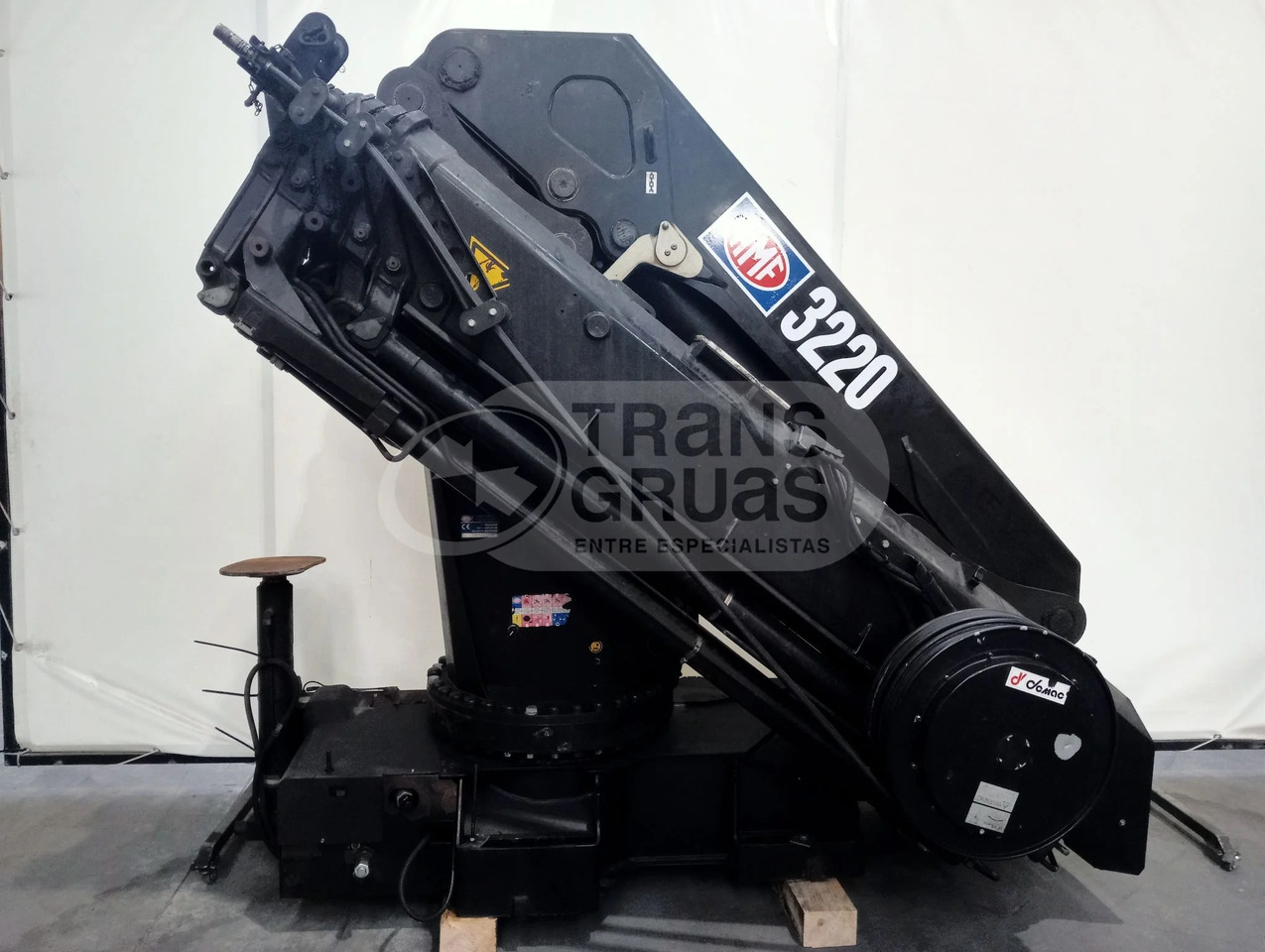 Grúa hidráulica HMF 3220 K5 - Araç üstü vinç: fotoğraf 3 Grúa hidráulica HMF 3220 K5 - Araç üstü vinç: fotoğraf 3