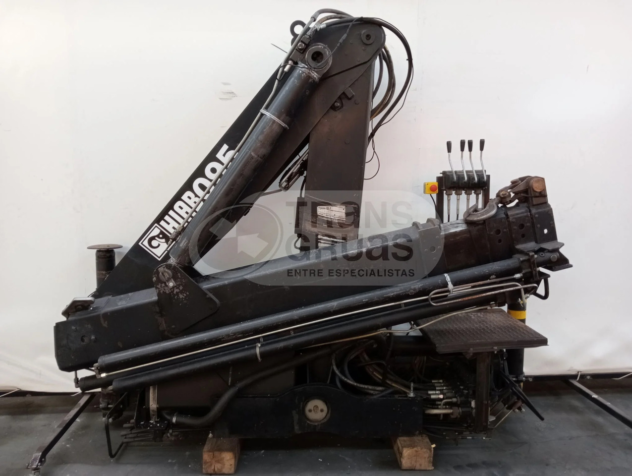 Grúa hidráulica Hiab 095-3 - Araç üstü vinç: fotoğraf 3 Grúa hidráulica Hiab 095-3 - Araç üstü vinç: fotoğraf 3