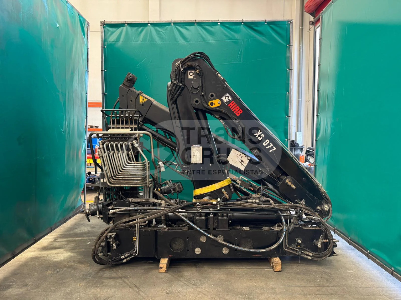 Grúa hidráulica Hiab B-2 Duo - Araç üstü vinç: fotoğraf 1 Grúa hidráulica Hiab B-2 Duo - Araç üstü vinç: fotoğraf 1