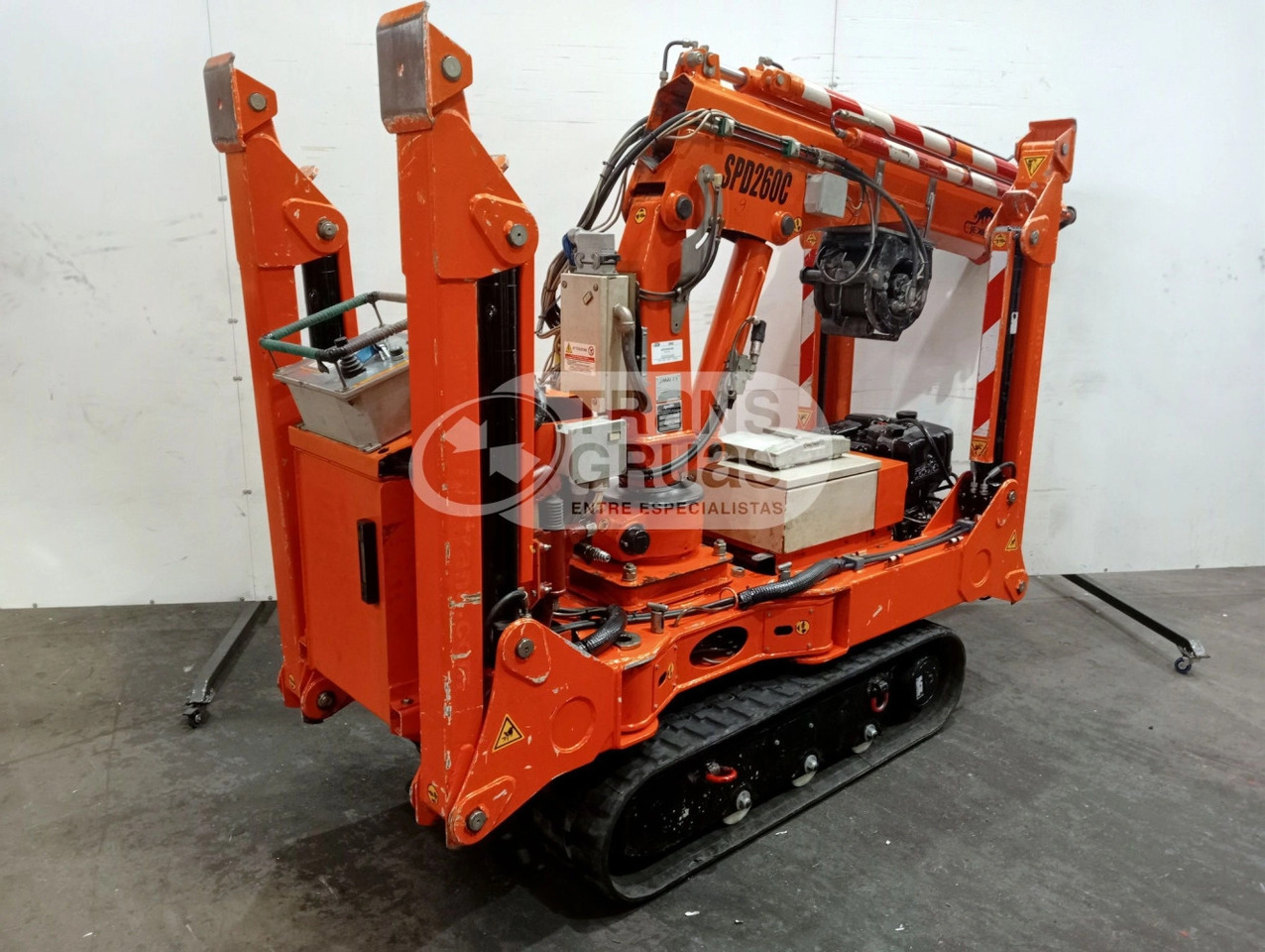 Minigrúa sobre orugas Jekko SPD 260 - Örümcek vinç: fotoğraf 3 Minigrúa sobre orugas Jekko SPD 260 - Örümcek vinç: fotoğraf 3